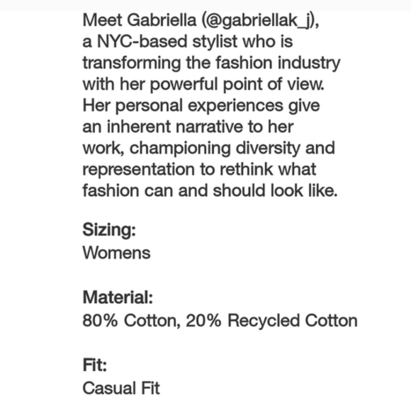 Future Collective W/Gabriella Sleeveless Denim Corset Top Sz L Pink 2887-BE - Picture 15 of 15